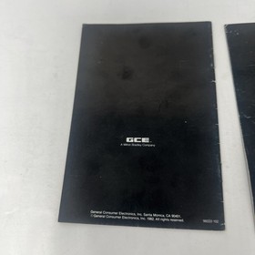 Vectrex Arcade System Passport Lot Of 2