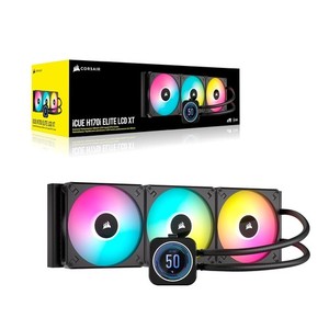 Corsair iCUE H170i Elite LCD Display Liquid CPU Cooler (CW-9060063-WW)