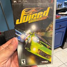 THQ Juiced: Eliminator Juiced Series Sony PSP Game w/ Manual Multiplayer T 2006