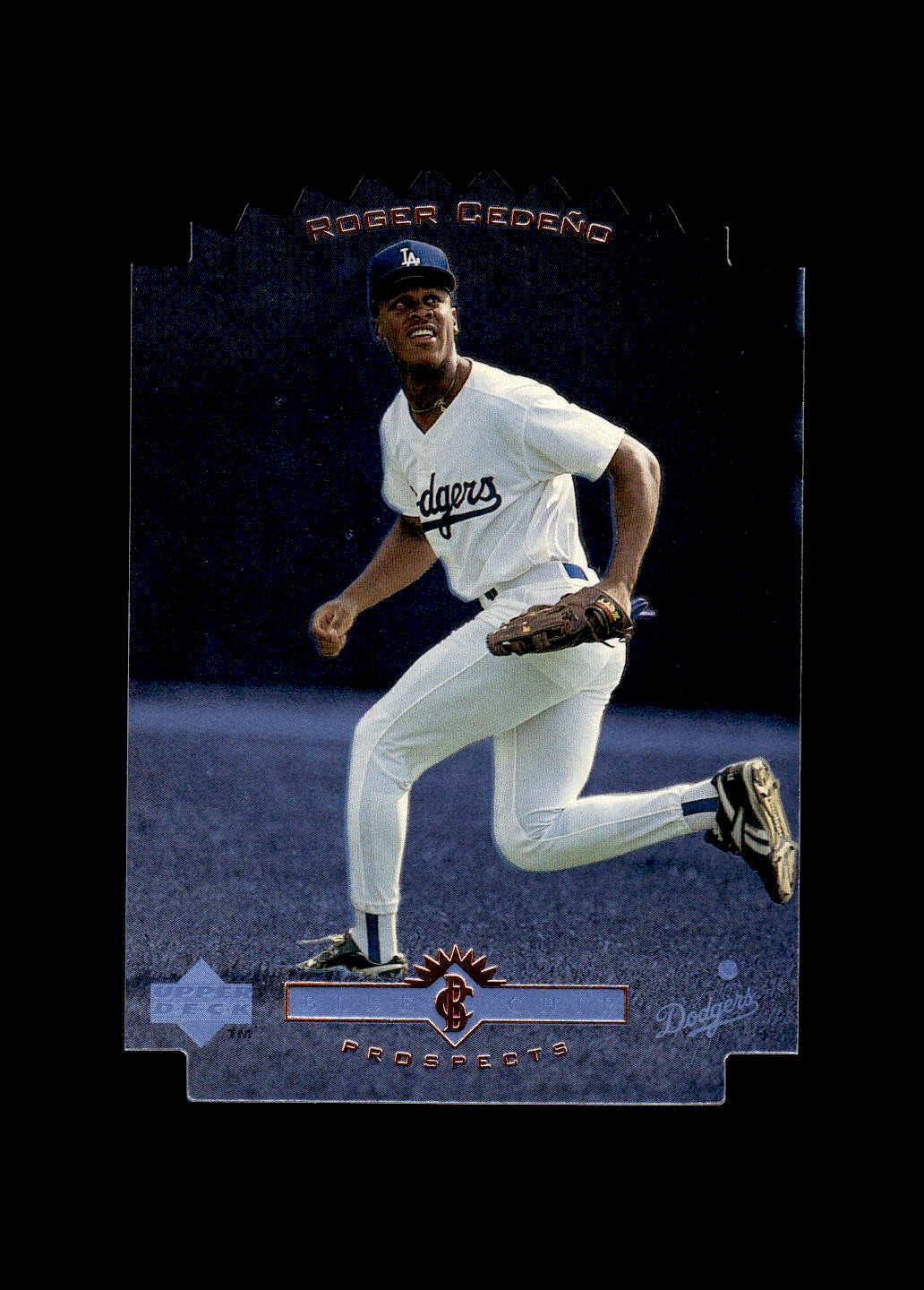 1996 Upper Deck Blue Chip Prospects #BC14 Roger Cedeno Los Angeles Dodgers