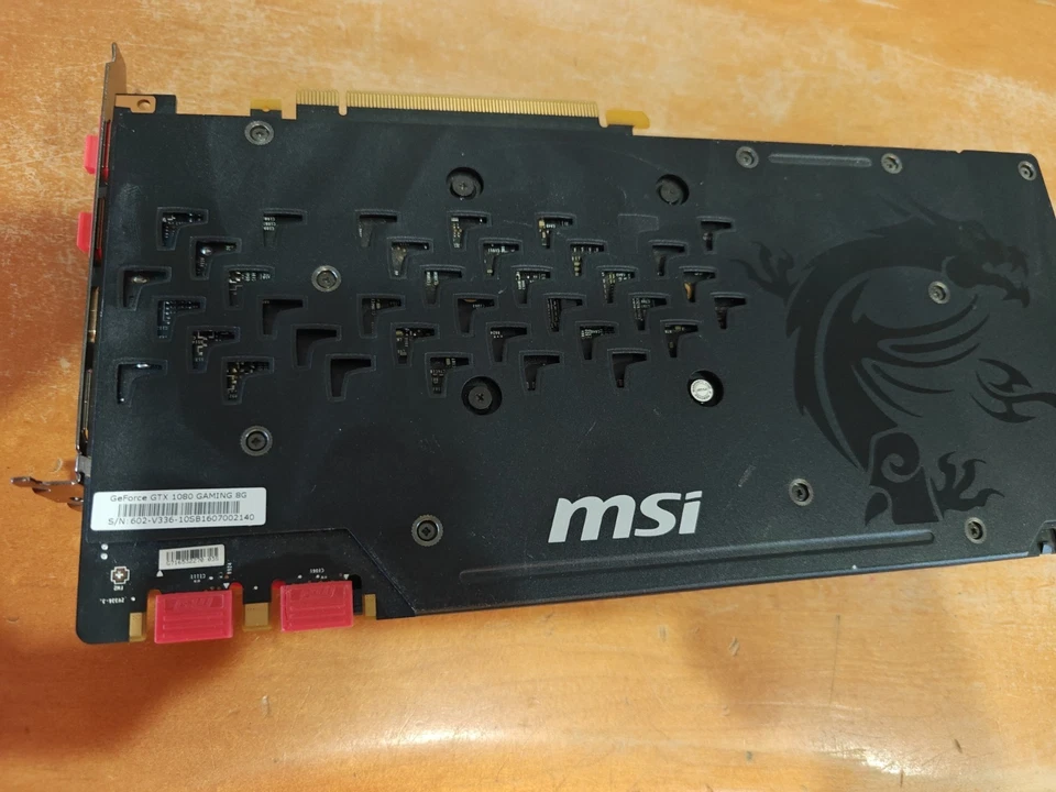 MSI NVIDIA GeForce GTX 1080 8GB Gaming X8G GPU - preowned - Image 4 of 4