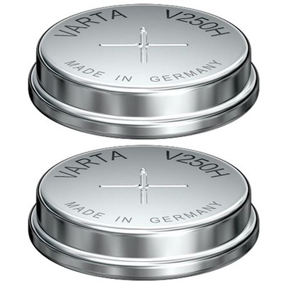 2x VARTA V250H 1.2V 250mAh Button Battery 55625101501 For Server Battery, MBU