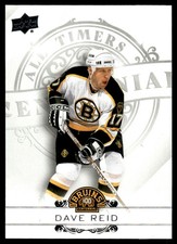 2023-24 Upper Deck Boston Bruins Centennial All-Timers Dave Reid #100-11