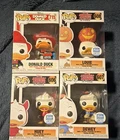Funko Pop! Disney Mickey Mouse & Friends Huey Dewey Louie Donald #606-715 Lot 4