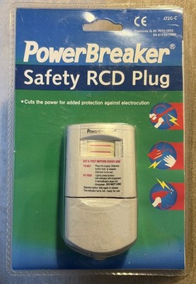Greenbrook RCDP SafetySure RCD Stecker 13A 30mA grau 