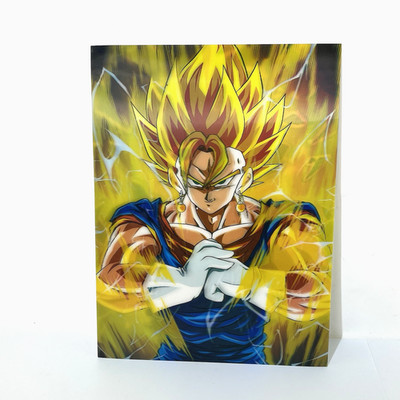 Dragon Ball Z 3D Lenticular Poster Vegito to Super Saiyan Blue Transformation