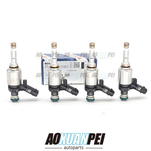 4x Kraftstoffeinspritzer OEM Original Bosch für VW GTI Tiguan AUDI A3 A4 A5 Q5 - Bild 3 von 5