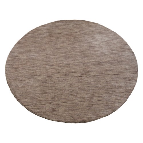 Alfombra ecológica de lana con telar anudada a mano marrón claro liso BBH Homes BBL0011 - Imagen 92 de 146