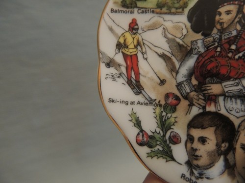 Scotland decorative miniature plate fine bone China - Picture 8 of 9