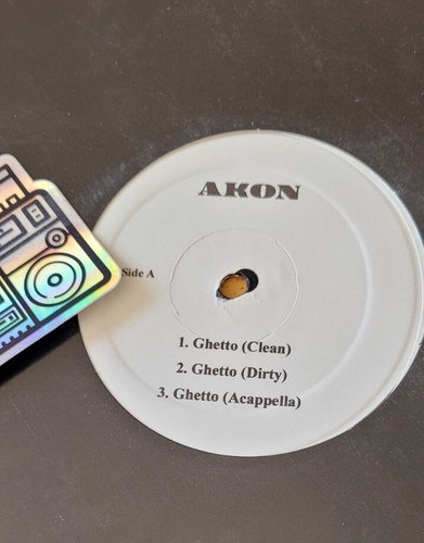OG AKON, Biggie & 2PAC - Ghetto Remix *RARE VINYL 12" 2004 - Picture 3 of 3