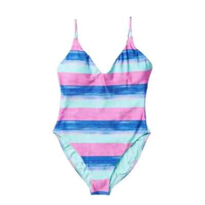 Vix Paula Hermanny Mani Bella Striped One Piece Swimsuit  display picture 1