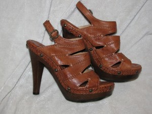 vintage leather heels