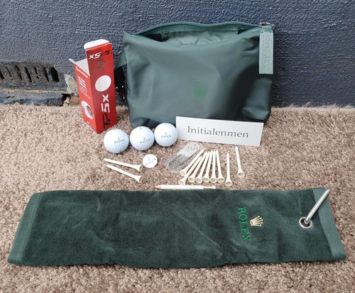 Set da golf Rolex + asciugamano 100% ORIGINALE articoli rari + 3 palline - Foto 2 di 9