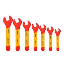 7 Chiavi Fisse Isolate 1000V - GS - DVE "INGCO" serie professionale con custodia