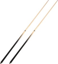Taco Palo De Billar Pool Profesional Madera 58 Pulgadas Elegante Calidad 2 PCS