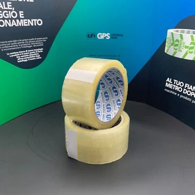 GENERAL TAPE 18 RT. NASTRO ADESIVO TRASPARENTE 50X66 DA IMBALLAGGIO COLLA HM ALTA ADESIVITA'