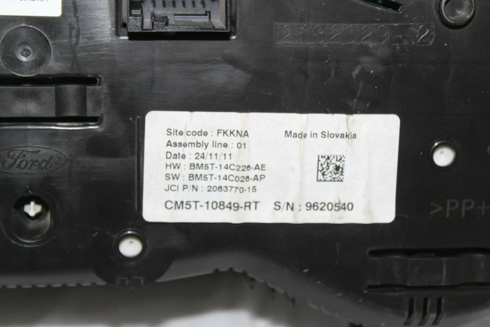 Cuadro de instrumentos velocímetro panel de instrumentos Ford Focus 2012-2018 107.642 millas Foto 3 de 4