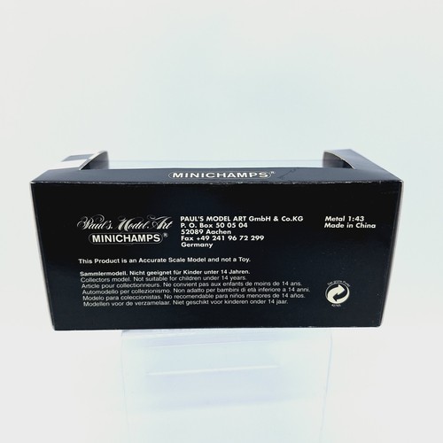 MINICHAMPS 1/43 Diecast Mercedes CLK Coupe Car 2001 DTM Team AMG #1 Schneider - Picture 5 of 5