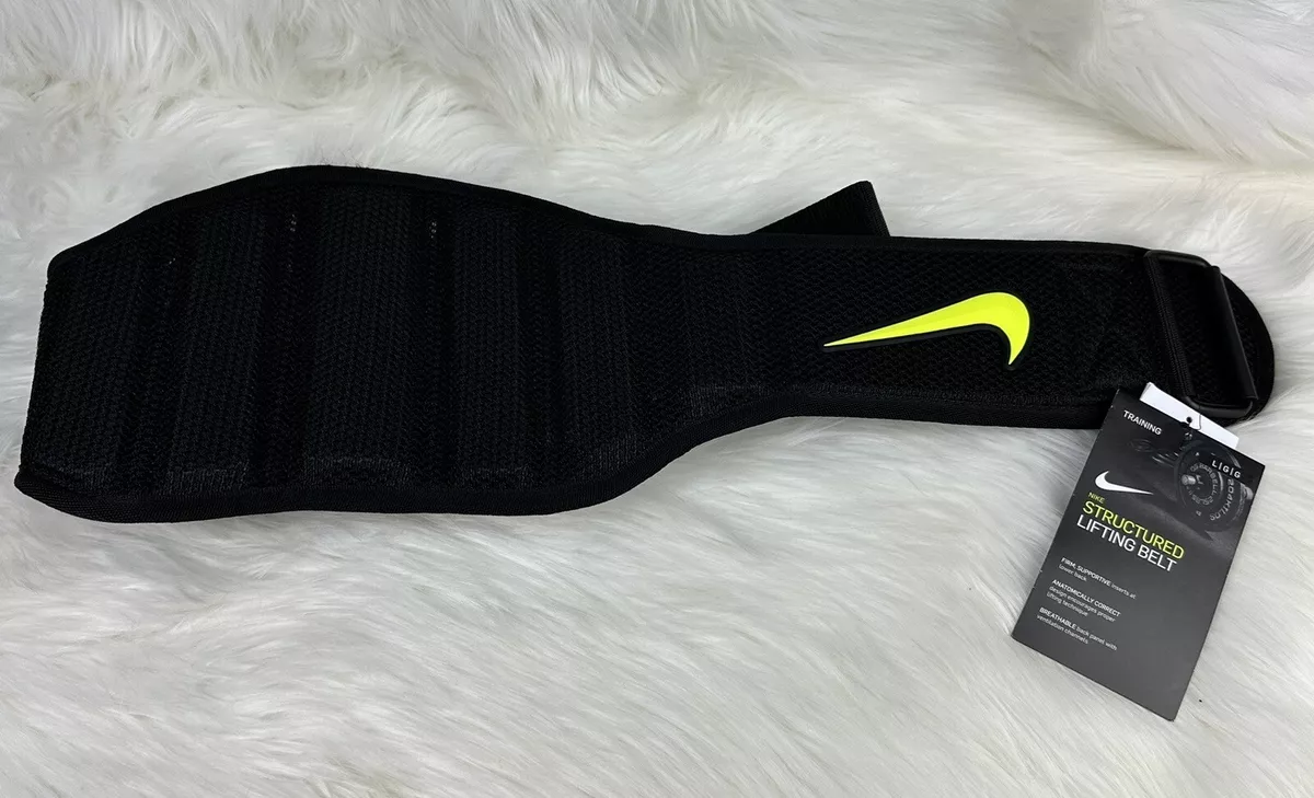 Nike structured lifting belt cheap