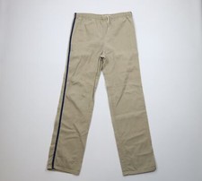 Vtg 80s 90s Nike Mens Medium Travis Scott Mini Swoosh Striped Pants Cotton USA