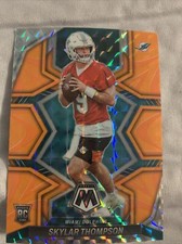 Skylar Thompson 2022 Panini Mosiac Football Rookie Orange Prizm  Card # 366