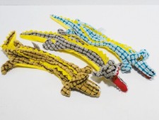 Welpenspielzeug s&uuml;&szlig;es Hundespielzeug - Pl&uuml;schkroko Krokodil - Squeaker - 42cm