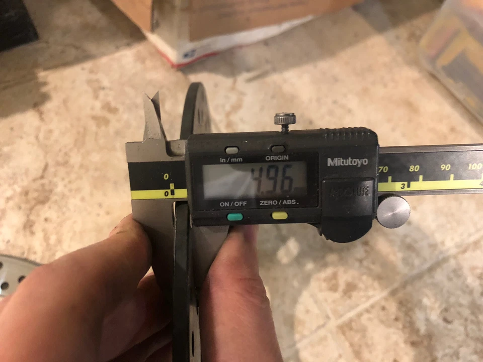 Rotores de disco de freno delanteros flotantes para motocicleta Yamaha OEM ID 132 mm OD 300 mm Foto 4 de 4