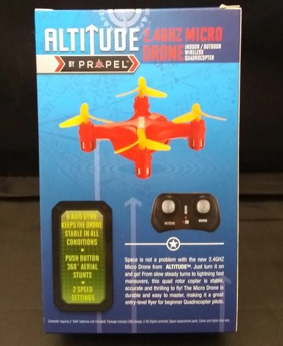 Altitude Micro Drone Propel 2.4 GHZ Indoor/Outdoor Quadrocopter Fun NRFP Selaed - Picture 2 of 8