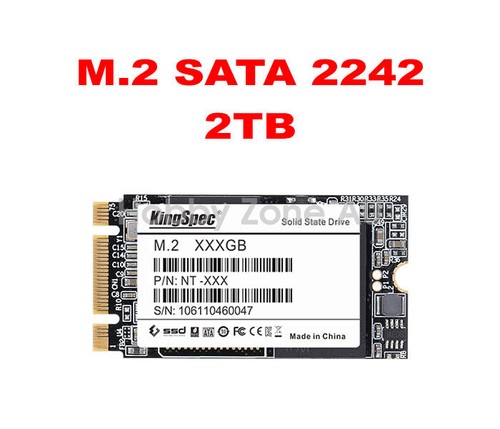 KingSpec 128GB 256GB 512GB 1TB 2TB M.2 NGFF SATA SSD B+M Key Solid State Drives - Picture 17 of 22