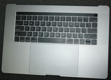 Apple Macbook Pro 15" A1990 2018 2019 TopCase with Keyboard/Trackpad Space Gray