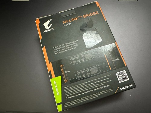 AORUS NVIDIA GeForce RTX NVLink Bridge 4-Slot For 30 Series - Afbeelding 2 van 4
