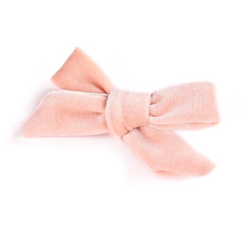 Kids Girls Velvet Bows Hair Clip Clamp Barrettes Bowknot Hairpin Metal Hairgr L - Picture 15 of 31