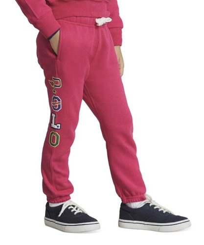 NWT POLO RALPH LAUREN GIRLS FLEECE JOGGER PANTS SZ. 8/10 (M) - Picture 8 of 8