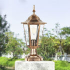Reto Post Lights Glass Lantern Garden Lighting Outdoor Yard Gate Pillar Lamp