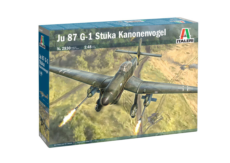 ITALERI 2830 1:48 Ju-87G-1 Stuka Kanonenvogel