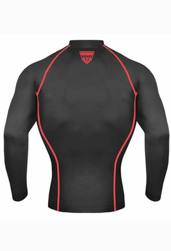 Take Five Mens Skin Tight Compression Base Layer Running Shirt S~2XL 01-2 - Picture 4 of 18