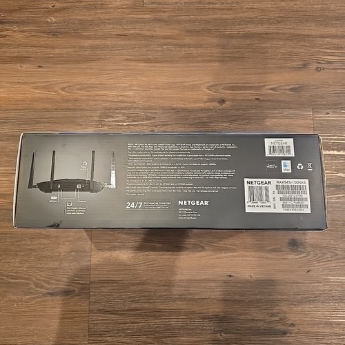 NETGEAR AX5200 Nighthawk 6-Stream Dual-Band Wi-Fi Router - Black - Picture 2 of 8
