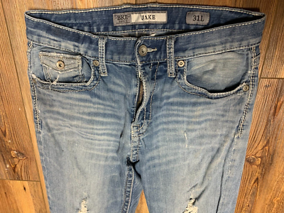 Buckle BKE Jake Bootleg Jeans Men's 31L Boot Cut Stretch