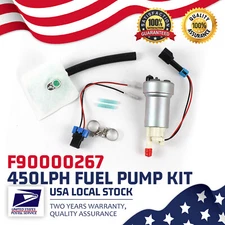 F90000267 Racing 450LPH High Pressure Fuel Pump W/ Install Kit E85 FOR Walbro US