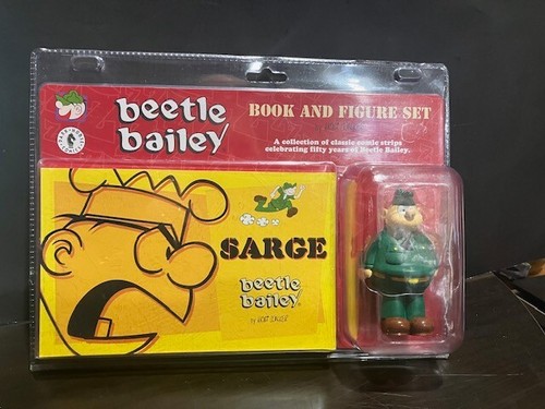 BEETLE BAILEY: Sarge Book and Figure Set 50th Anniversary Dark Horse Comics - 第 1/2 張圖片