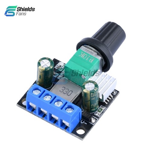 3.5A DC12V/24V PWM Motor Speed Controller LED Dimmer B10K Potentiometer Knob DIY - Picture 12 of 17