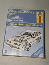 Haynes Manual 38015 GM Skyhawk Cimarron Cavalier Firenza Pontiac Sunbird 1982-94