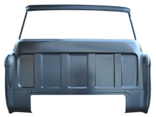 Cab Rear Panel 55-59 Chevy Pickup With Big Back Window Key Parts 0847-118
