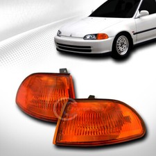 For 92-95 Honda Civic 4 Doorsedan Egeg6 Jdm Amber Signal Parking Corner Lights For 92-95 Honda Civic 4 Doorsedan Egeg6 Jdm Amber Signal Parking Corner Lights