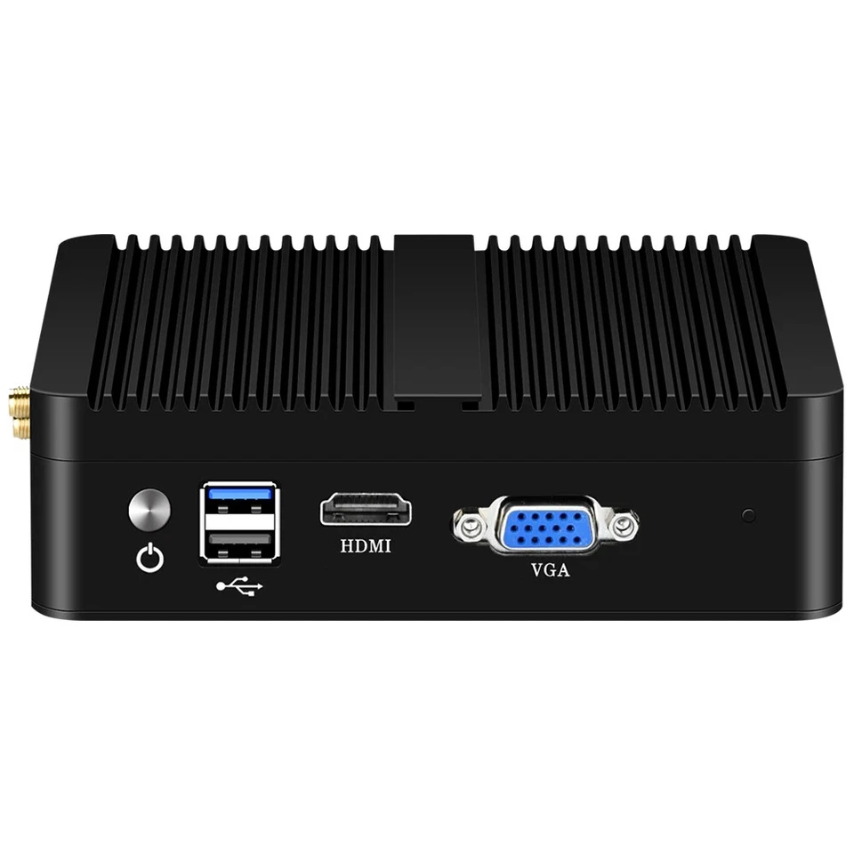 Firewall Appliance Mini PC Intel Celeron J1900 Quad-Cores4x LAN 2.5G i225V i226V - Image 3 of 4