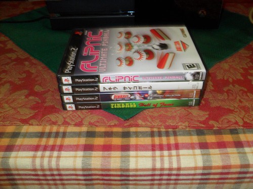 PS2 Pinball Game Bundle/Lot: 4 Games Total: Complete/Manuals - Picture 2 of 11