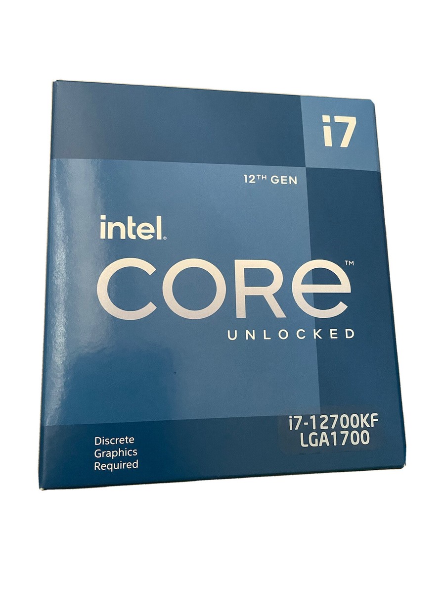 CPU Intel Core i7-12700KF Intel Core i7-12700KF 3.6GHz Socket-1700 OEM Desktop CPU