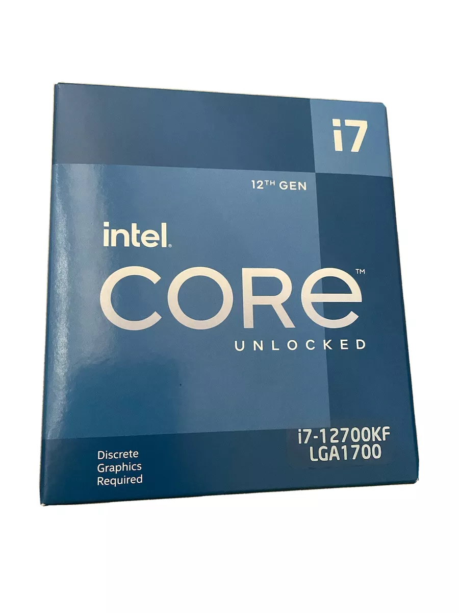 Intel Core i7-12700KF - 3.6GHz 12 Core - (BX8071512700KF) Desktop Processor