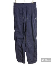 Lululemon Dance Studio Pants Blue Purple Size 6 Athleisure Workout Stretch Gym