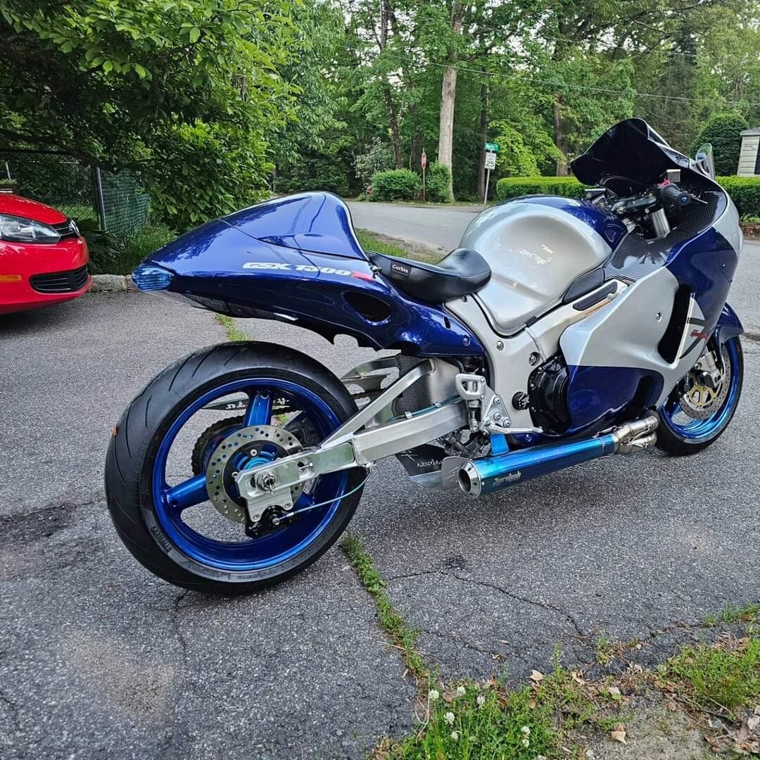 For 1999-2023 Exhaust Pipe DRAG RACES SUZUKI HAYABUSA GSX 1300R T